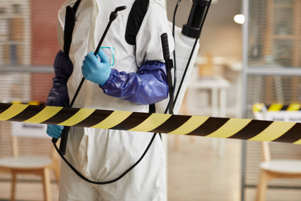Professional Biohazard technician working in Hudson, IL